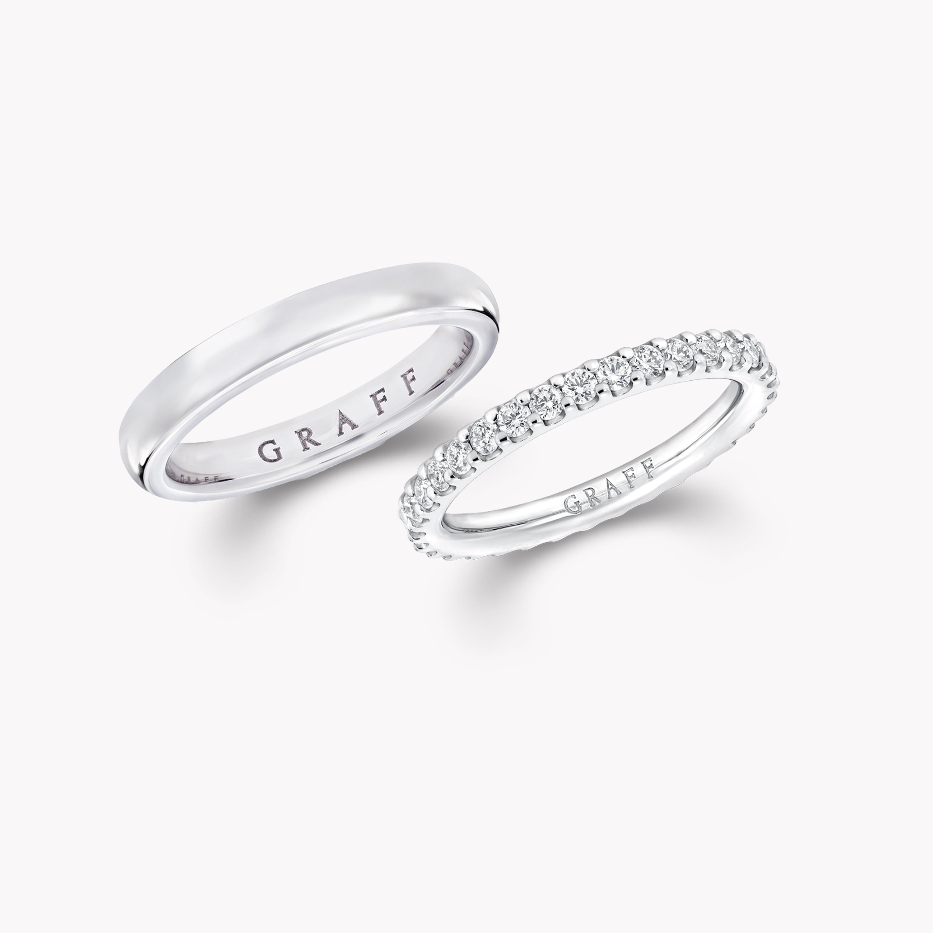 ギャラ付完備　極美品　グラフ　ラウンド ダイヤ ウェディング バンド　定価69万 楽天市場】【広尾店】極美品 グラフ GRAFF キャッスルセット ラウンド